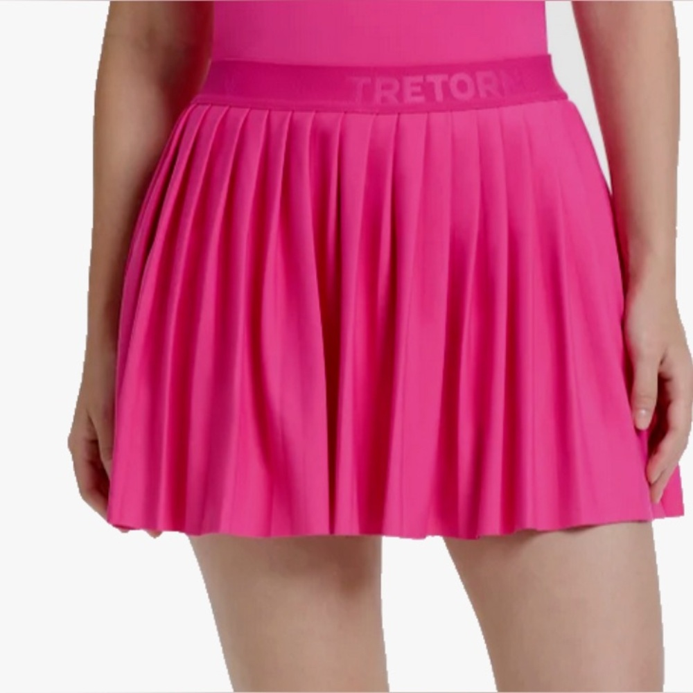 Tretorn‎ Women's French Fuchsia Athletic Skirt, Medium, Tennis, Golf, Casual